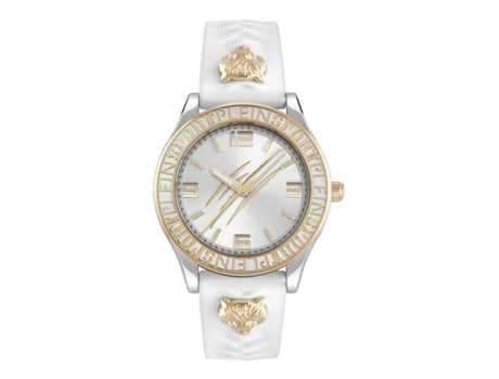 Relógio Mulher Eclipse 36,00 Mm Bracelete De Silicone Cor Da Bracelete Branco À Prova De Água 5 Bar Philipp Plein Sport