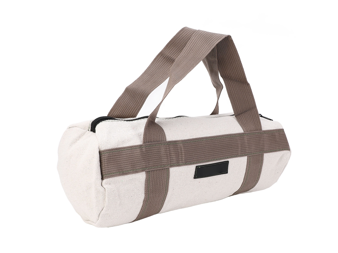 Bolsa De Ferramentas Resistente De Lona Para Eletricistas E Jardinagem, Portátil, Grande Capacidade, 15 Polegadas