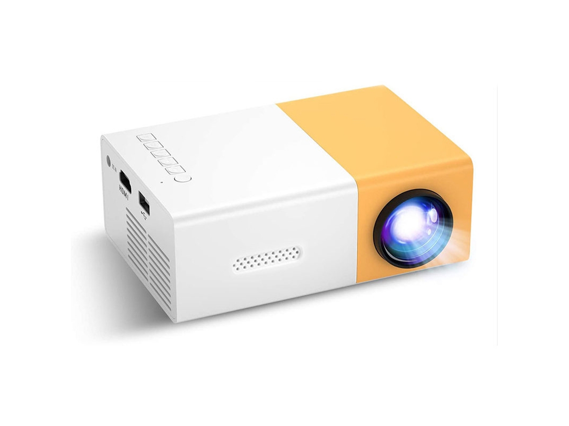 Miniprojetor De Home Theater Yg300 Hd, Home Theater, Camping Ao Ar Livre, A Melhor Experiência Em Filmes, Tv E Jogos Brilvibera