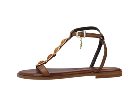 Sapatos de Mulher CARYATIS Tecido Castanho (40)