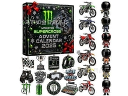 Calendário De Aventura De Motocicleta 2d De Acrílico Para Amantes E Colecionadores