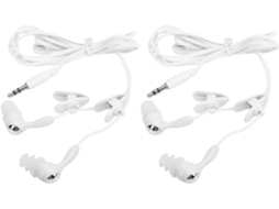 Fones De Ouvido Com Fio Para Natação, À Prova D'água, Isolamento