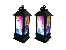 2 Peças de Lanterna Led de Halloween ALLINLESS