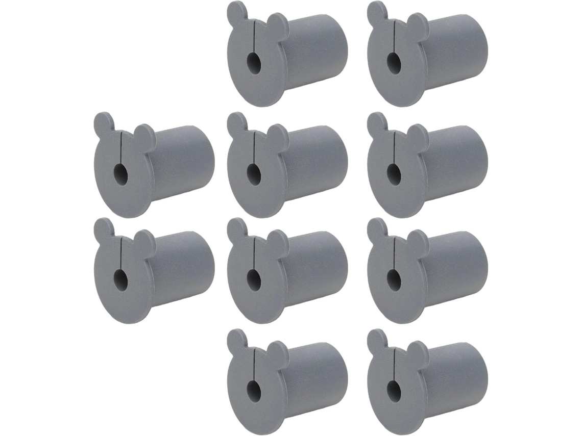 Ilhós Para Cabos, 10 Unidades De Silicone Cabos Na Parede, Resistente
