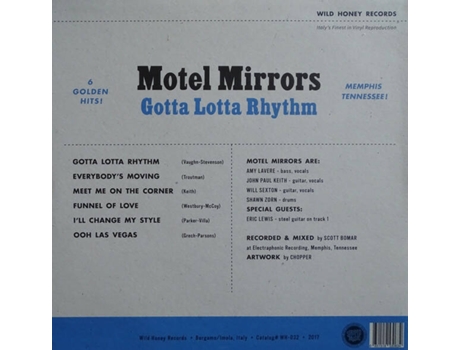 Vinil Gotta Lotta Rhythm Wild Honey Records
