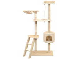 Vidaxl Árvore C/ Postes Arranhadores Sisal 150 Cm Bege