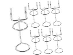 Suportes De Parede Sewacc Para Painel Perfurado, Design Anel Duplo, Or