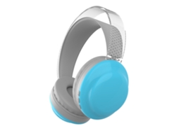 (azul) Fones De Ouvido Sem Fio, Compatíveis Com Bluetooth, Com Uma Faixa De Cabeça Transparente Iluminada.