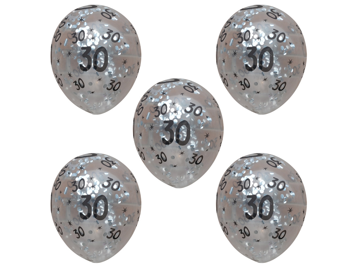 Laxiscreed Balões De Látex Para Festas De 30, 40 E 50 Anos, Decoração De Aniversário Fácil Em Casa