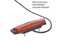 Conjunto de Luzes Mali Dianteira e Traseira para Bicicleta Elétrica 24/48v com Sinalizadores e Buzina