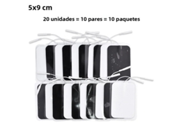 Adesivo de Gel para Eletrodos Tens Ems MDUG (20 Unidades, 5x9cm)