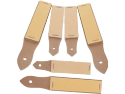 Conjunto de 6 peças de porta-lápis ergonômico com Lixa.