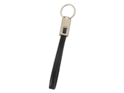 Cabo De Carregamento Usb Tipo C Multifuncional Com Chaveiro, Compacto