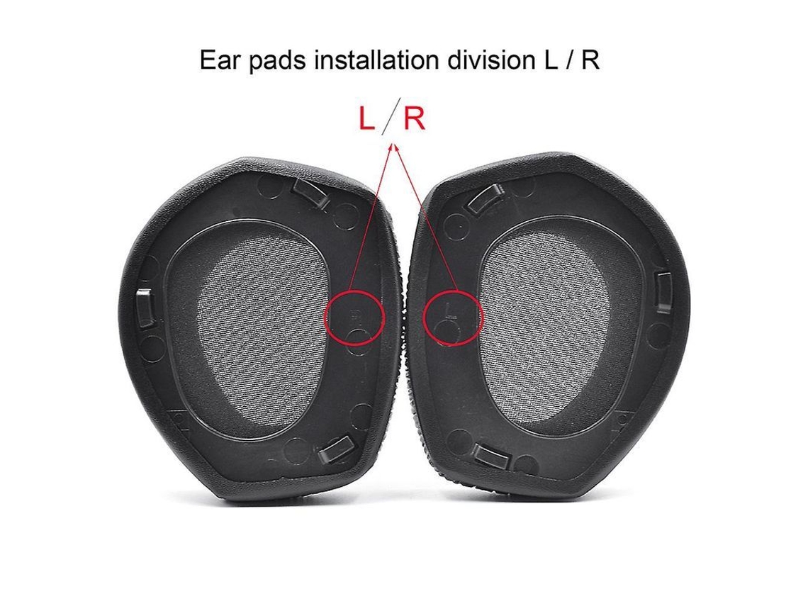 Yuru camisetas de Ouvido Substituidas Compativeis com Sennheiser Hdr Rs165 Rs175 Rs185 com Conforto e Isolamento Sonoro