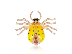 Broche Moda Ocidental Acessório Roupa Decoração Strass