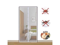 Tela Mosquiteira Magnética, Para Porta E Varanda, Fecho Automático, Proteção Contra Insetos, 100 X 210 Cm