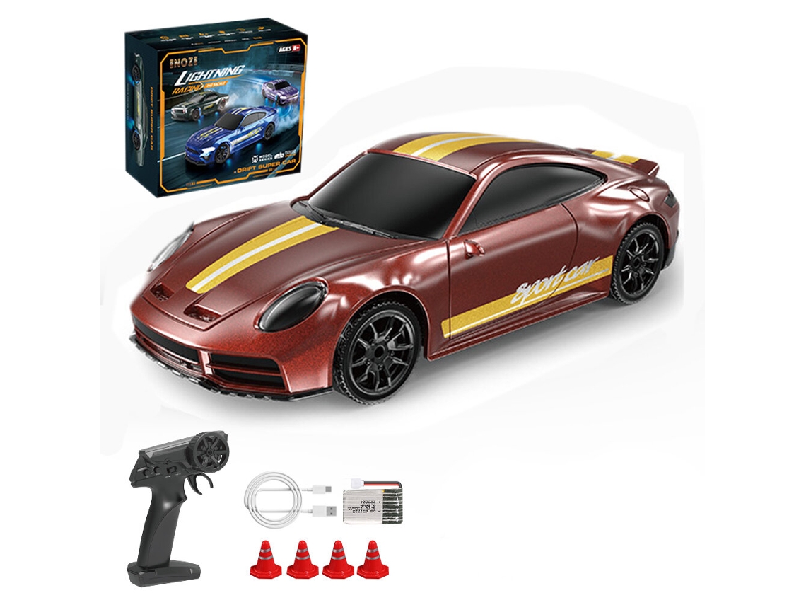 com Giroscópioazulenoze 8502 8503 1/43 2.4g 4wd Rtr Mini Carro de Drift Rc À Escala Real com Luzes Led, Modelo de Veículo para Mesa MDUG