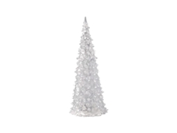 Árvore de Natal de Acrílico de 22cm com Luz Led Colorida LAXISCREED