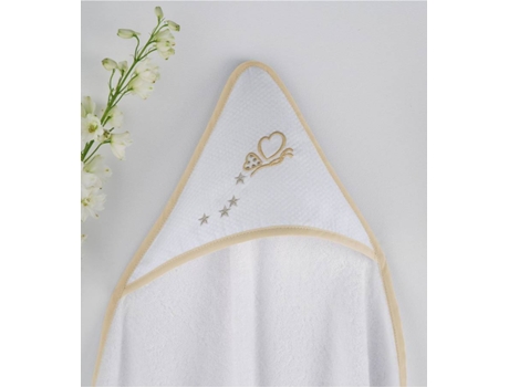 Toalha de Banho  Butterfly 122127 (100x100 - Branco)