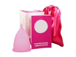 Copa Menstrual De Silicona Suave Reutilizável Para Mulher Tamanho S 6.2x4.3cm