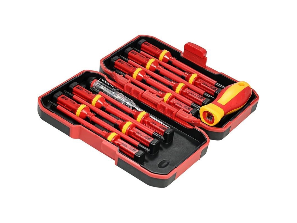 Kit de Parafusos Aislados 13 Piezas 1000v S/MARCA