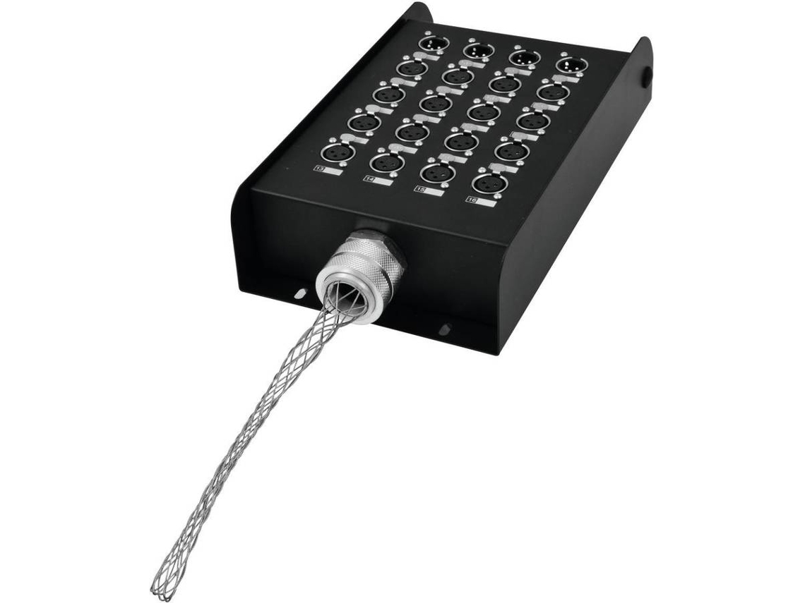 Stagebox OMNITRONIC 16IN/4OUT XLR/XLR sem Cabos
