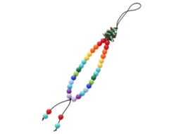 Lurelia Cordão Para Telemóvel Anti-perda De Pulso Com Contas 13 Cm