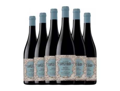 Vinho HACIENDA LÓPEZ DE HARO San Vicente de la Sonsierra Rioja (0.75 L - 6 Unidades)