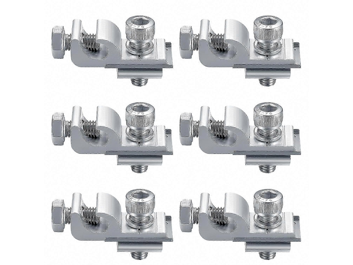 Clipes De Aterramento Para Painel Solar, Braçadeiras E Kit De Fixação. Olysi Shop