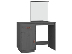 Dressing Table, Dressing Tables Vidaxl Cinzeto Madeira De Pinho (n/a)
