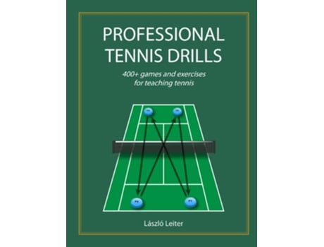 Livro Professional Tennis Drills Letter de Laszlo Leiter (Inglês)