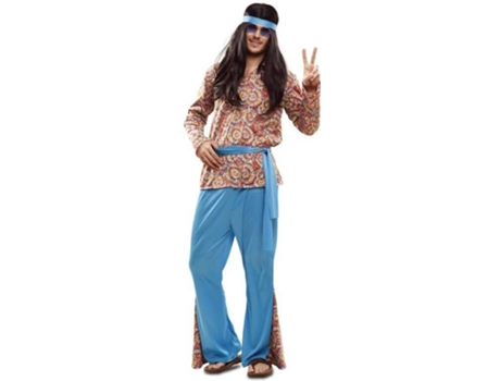 Fato de Homem  Hippie Psicadélico 52/54 (Tam: M/L)