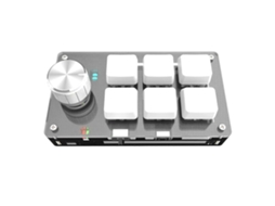 Teclado Bluetooth De 6 Teclas Com Botão De Macro Personalizado, Copiar E Colar, Sem Fio Ly Ebike