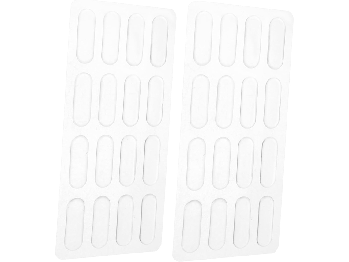 Protetores De Silicone Para Portas Armários, 2 Peças, Para Paredes, Móveis, Gavetas E Bordas De Mesas, Com Amortecimento
