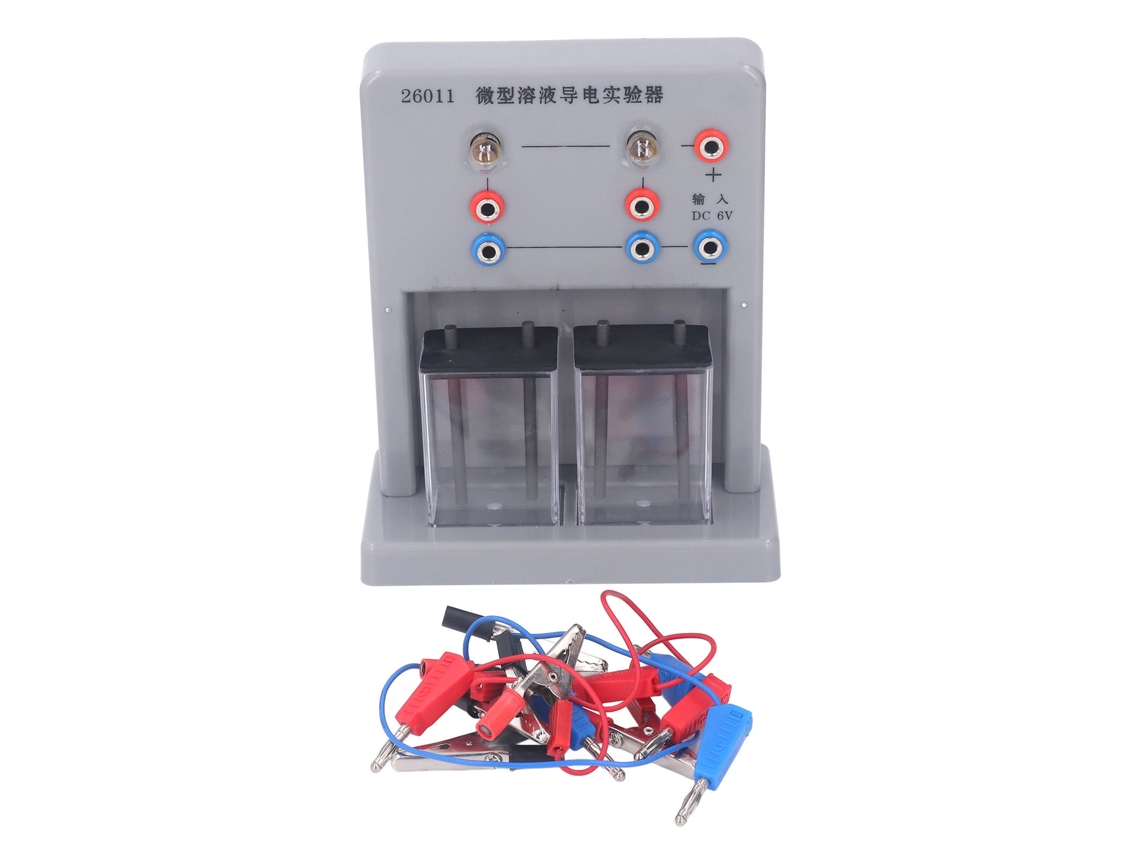 Testador de Condutividade Micro Solução Led com 6 Grampos de Fio para Química Ensino Médio | S/MARCA