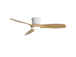 Ventilador Teto 52'' 3 Pás Abs, Dc, Led Regulável. py