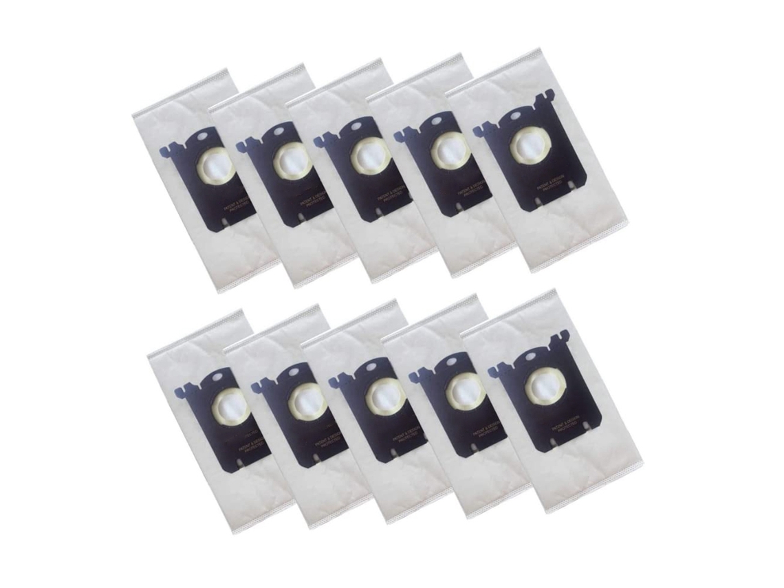 Pacote Com 10 Sacos De Reposição Para Aspirador Pó, Compatíveis Os Modelos S Bag Classic El200f E El8500. Tuotuo