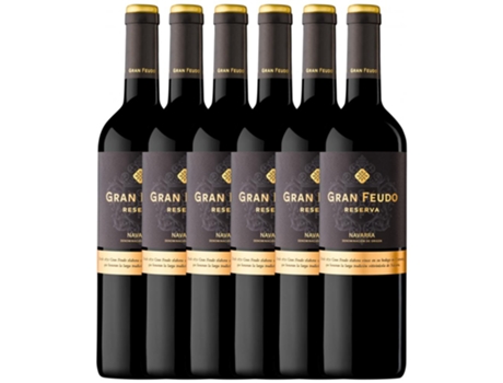 Vinho GRAN FEUDO Gran Feudo Navarra Reserva (0.75 L - 6 unidades)