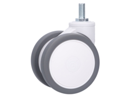 Laxiscreed Roldanas Universais Silenciosas De 4 Polegadas Com Mancais M12 Para Movimento Suave