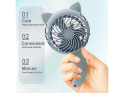 Ventilador Portátil De Mão 2025 Em 3 Cores, Pressão Manual, Mini Sem Bateria, Vent Ilador Doméstico Fofo, Ventil