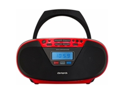 Rádio CD Bluetooth MP3 AIWA BBTU-400RD (Bluetooth)
