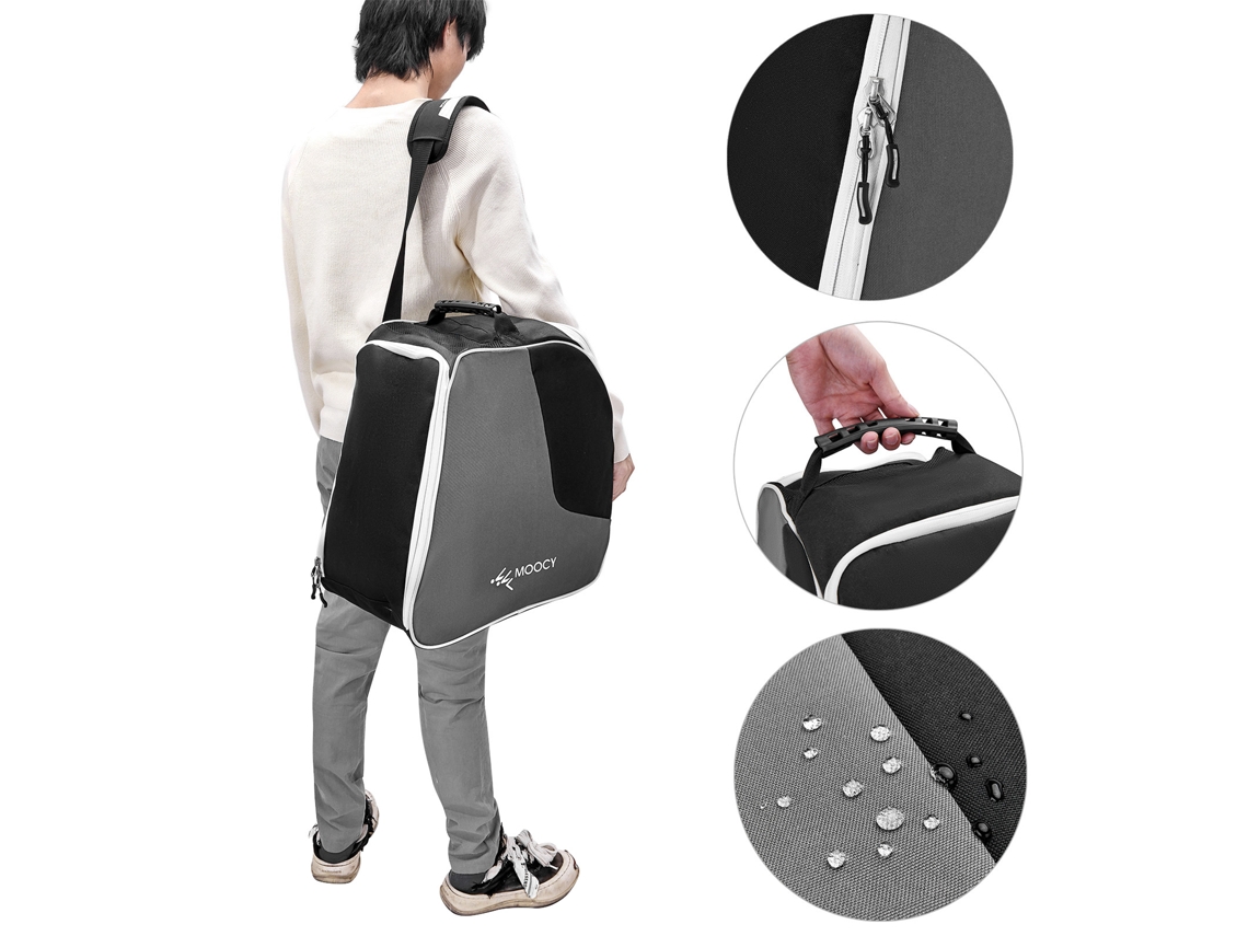 2026zentro-bolsa Para Botas De Esqui E Snowboard Com Capacete E Equipamento De Ski, Leve E Resistente