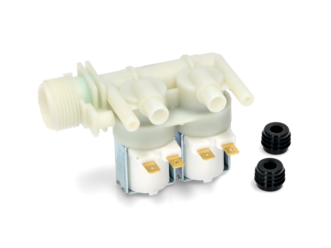 Válvula de Entrada 2 Vias Indesit C00066518 TP para Máquina de Lavar Roupa Val020id