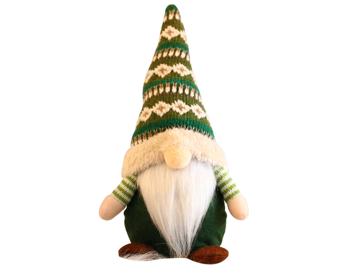 Boneca Sem Rosto De Natal Barba Versão Tecelada