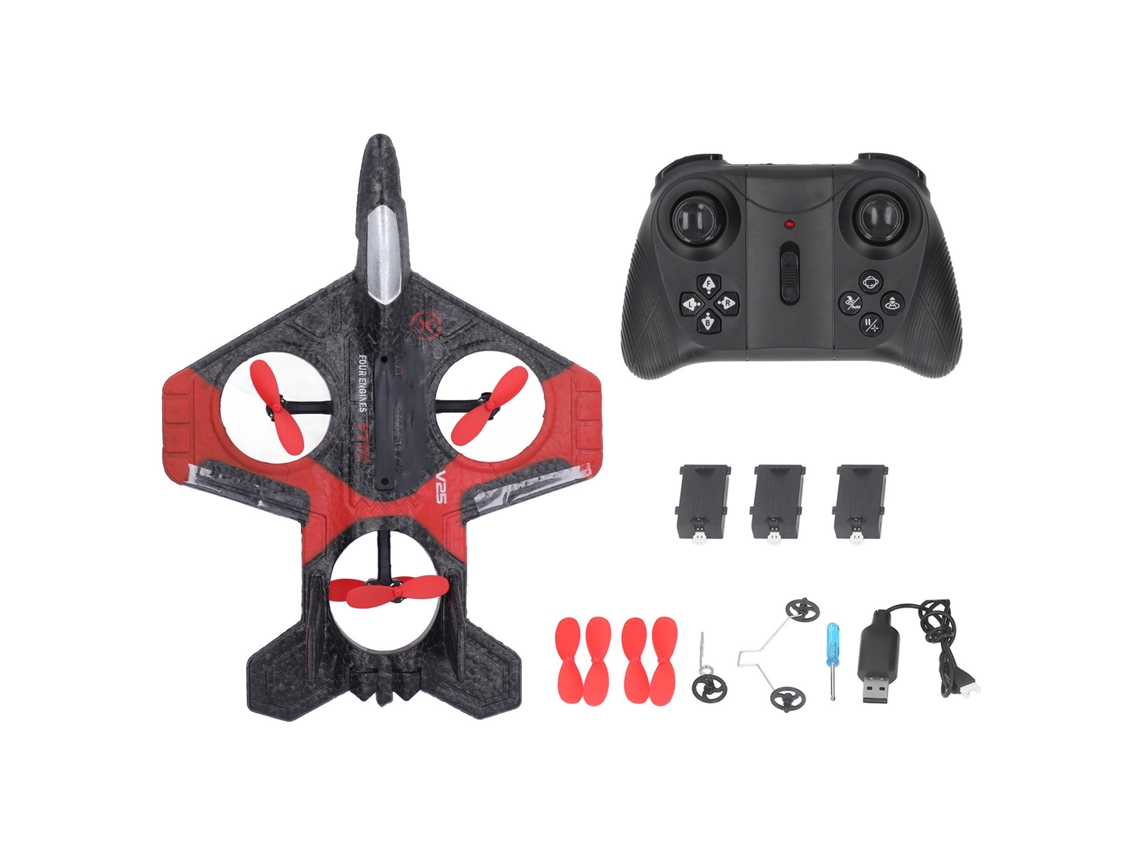 Drone LAXISCREED Portátil Epp com Led 3 Baterias