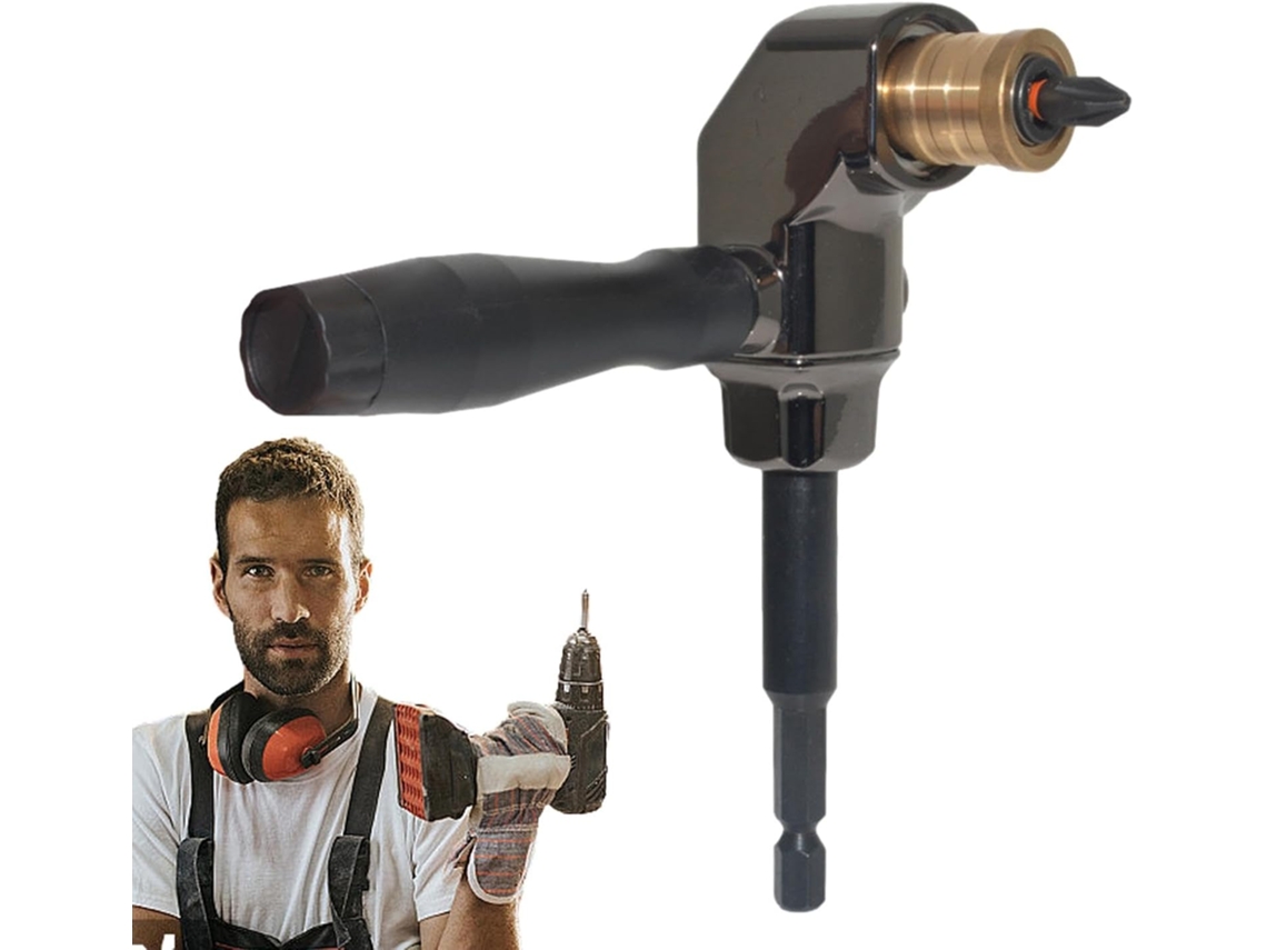 Adaptador De Furadeira Ângulo Reto, Ferramenta Manual Sem Broca.