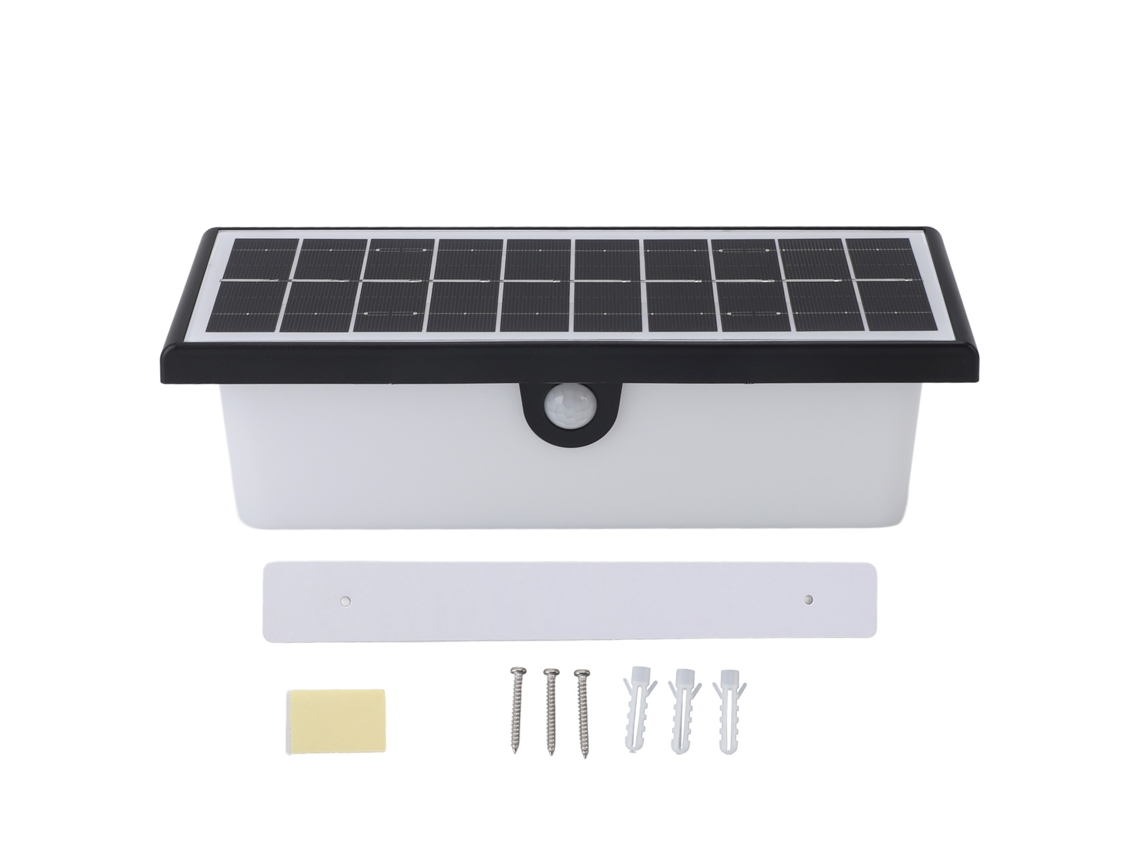 Lâmpada de Parede Solar com Sensor de Movimento Ip65 | S/MARCA