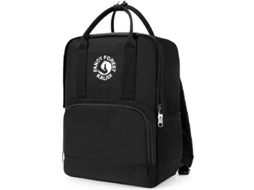 Mochila Grande Impermeável para Notebook 15.6 Polegadas Linjou Leve Casual Preta S/MARCA