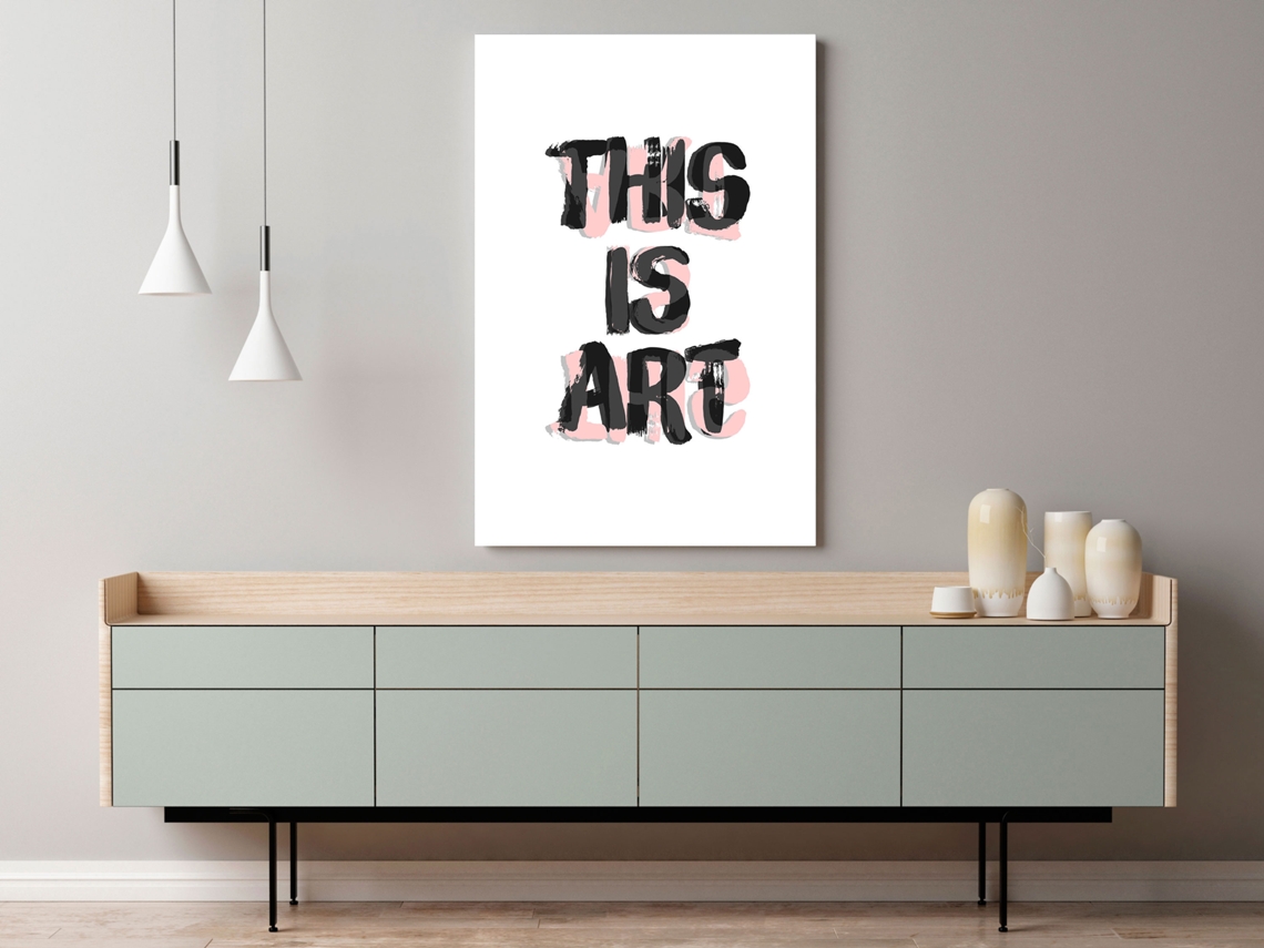 Quadro ARTGEIST This Is Art (1 Part) Vertical (60x90)