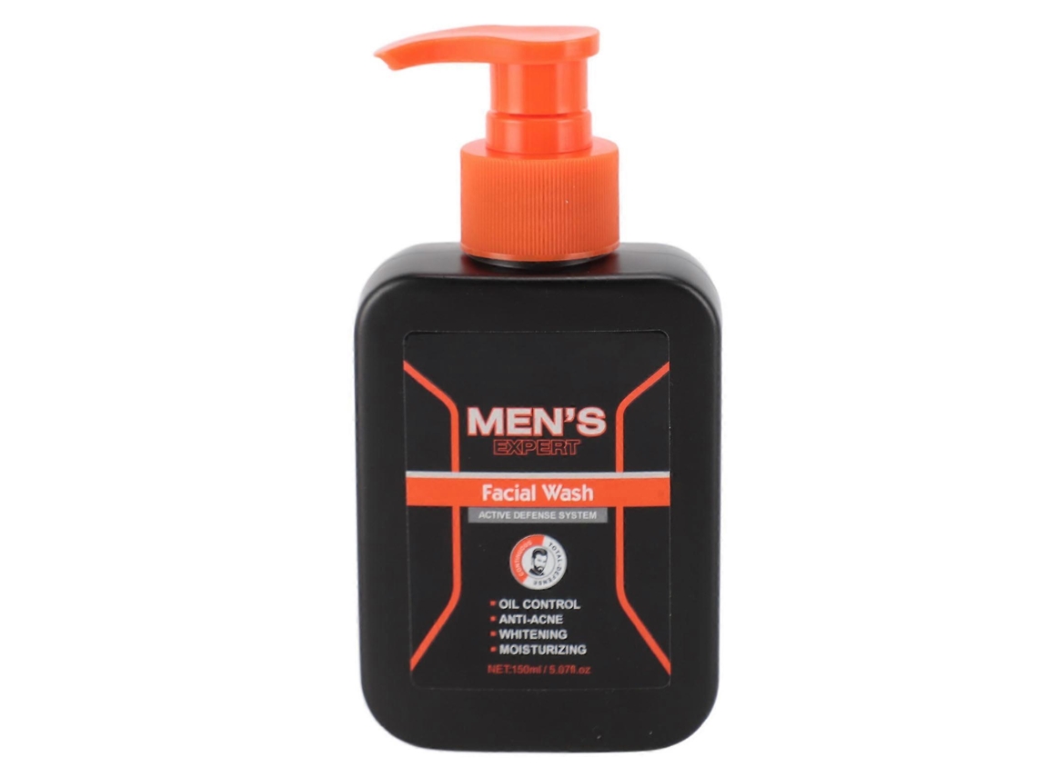 Sabonete Facial Masculino De 150ml, Hidratante, Suave, Limpeza Profunda, Purificante De Poros, Refrescante, Para Cuidados Com A Pele Masculina.